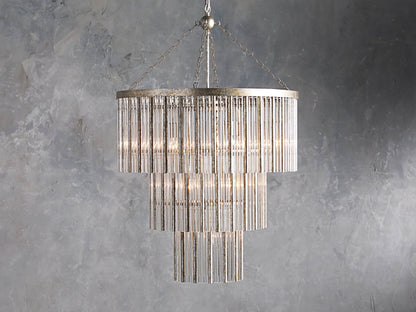 Valdoria Grand Crystal Tiered Chandelier