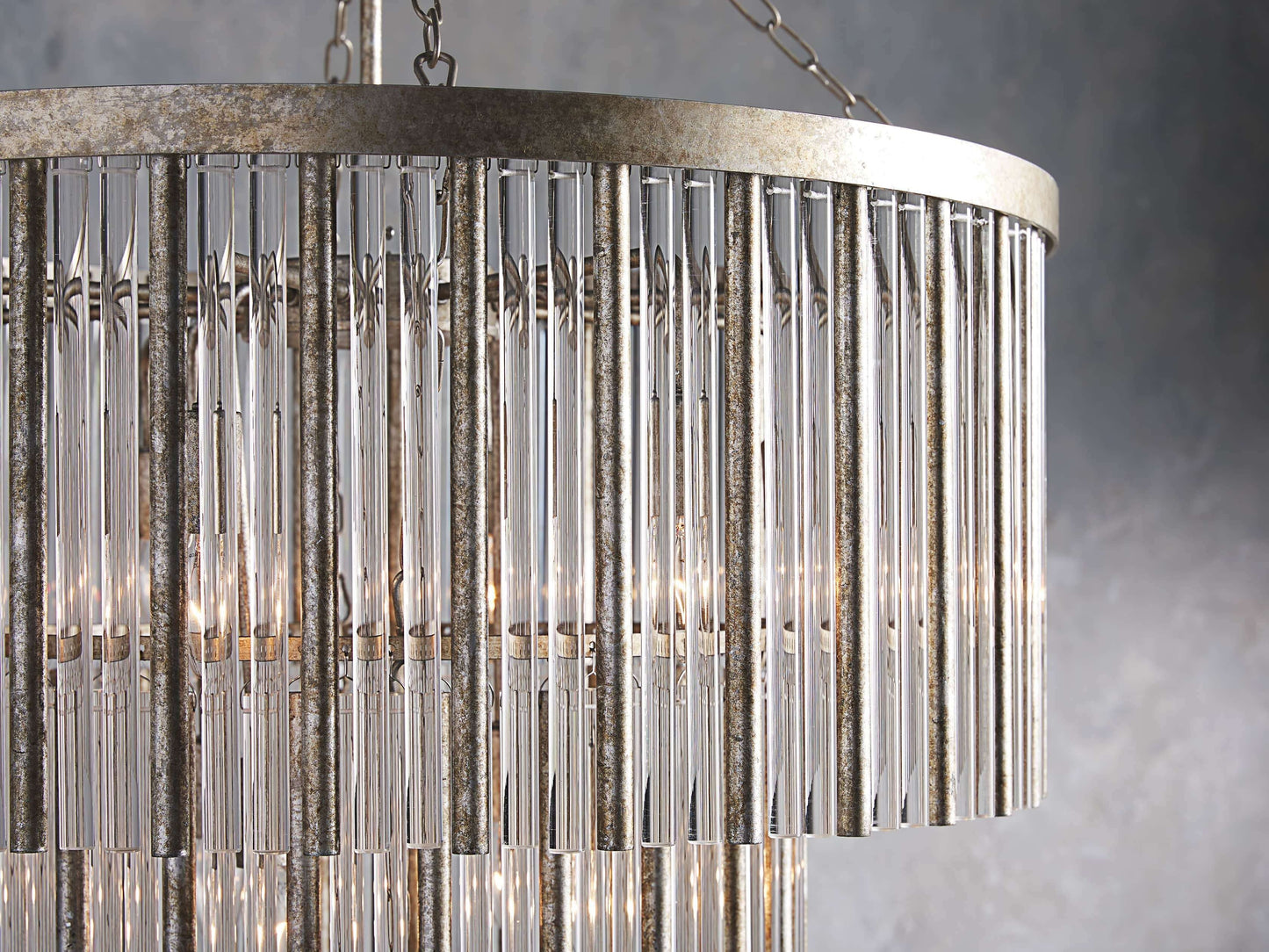 Valdoria Grand Crystal Tiered Chandelier