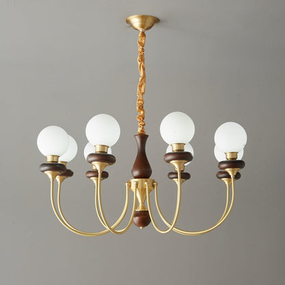 Valmont Arc Glass Chandelier