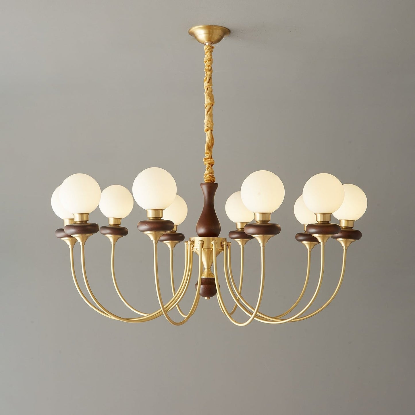 Valmont Arc Glass Chandelier