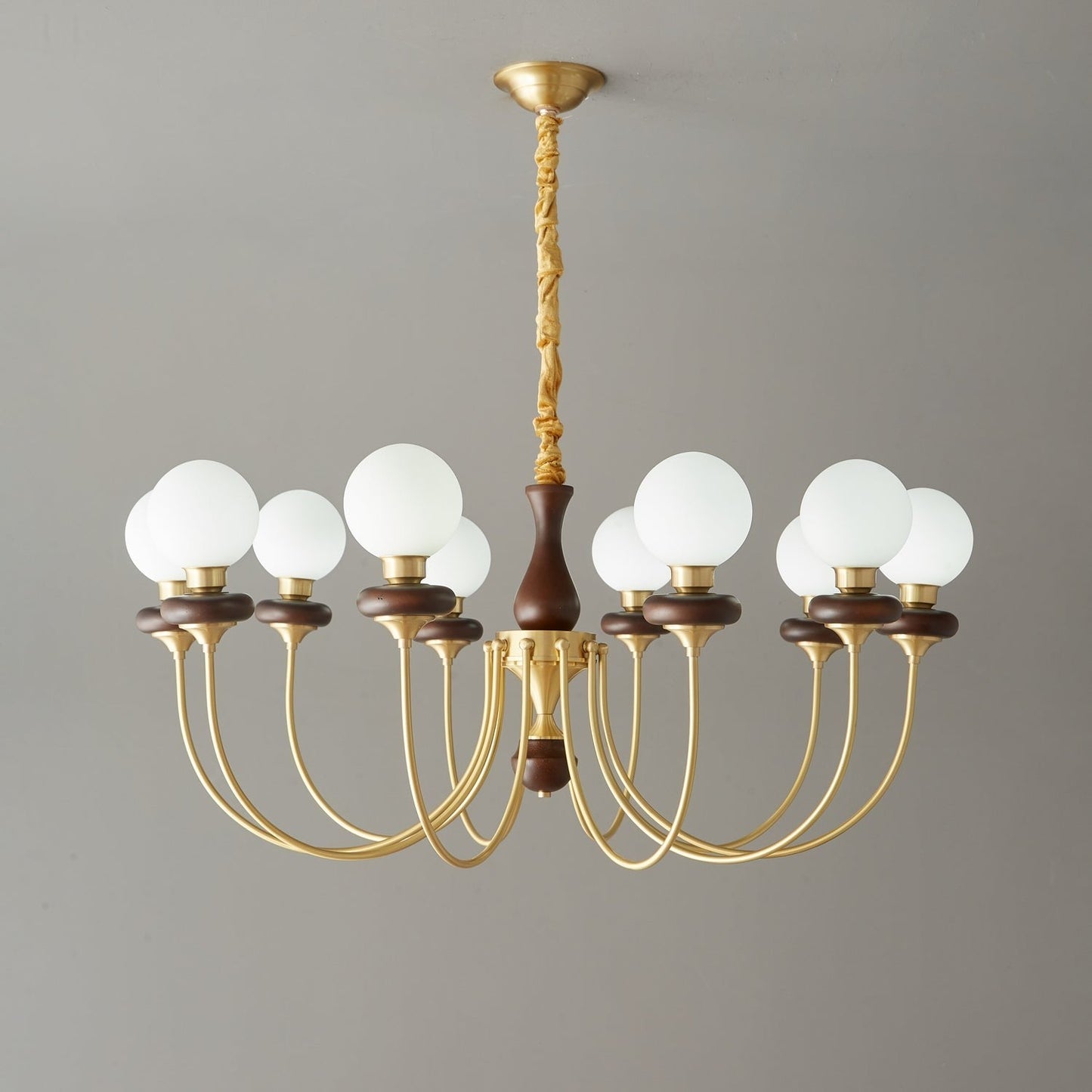 Valmont Arc Glass Chandelier