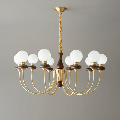 Valmont Arc Glass Chandelier