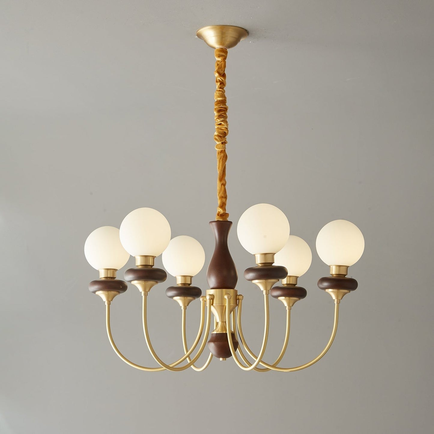 Valmont Arc Glass Chandelier