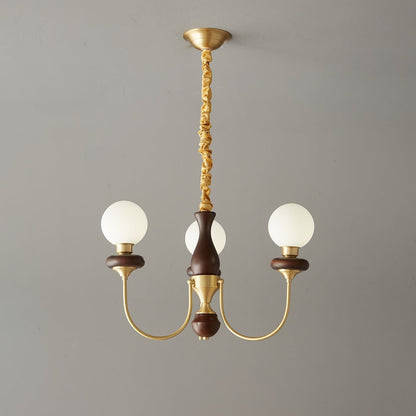 Valmont Arc Glass Chandelier