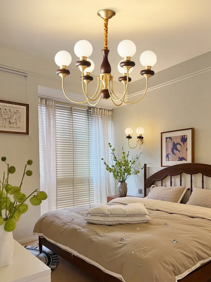 Valmont Arc Glass Chandelier