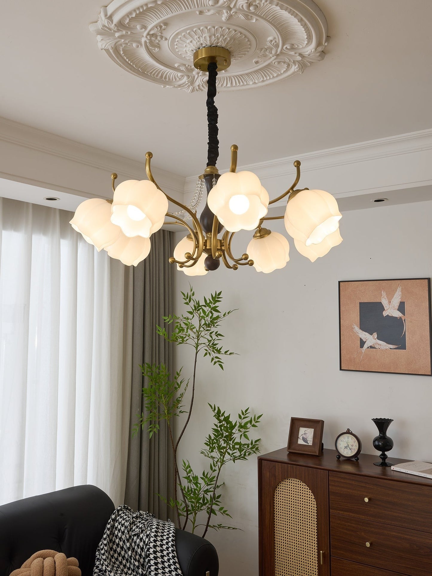 Valmont Heritage Glass Chandelier