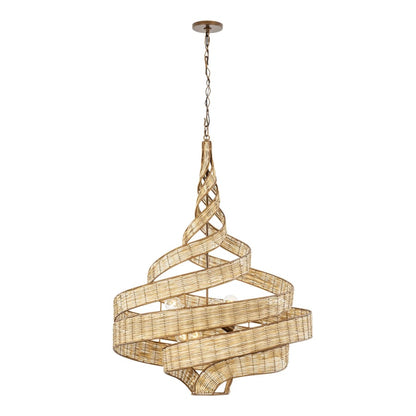 Varaluz Flow 6 Light 30" Wide Abstract Chandelier