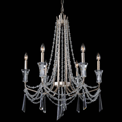 Barcelona 6 Light 27" Wide Crystal Chandelier