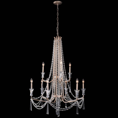 Barcelona 9 Light 35" Wide Crystal Chandelier