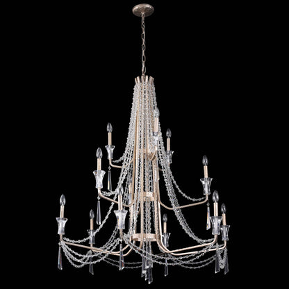Barcelona 12 Light 44" Wide Crystal Chandelier