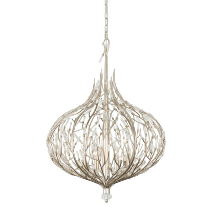 Varaluz Bask 6 Light 27" Wide Crystal Abstract Chandelier
