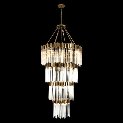 Varaluz Matrix 30 Light 40" Wide Waterfall Chandelier