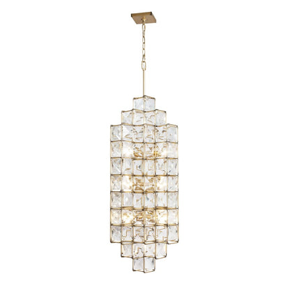 Varaluz Cubic 14 Light 19" Wide Crystal Chandelier