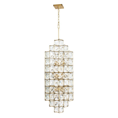 Varaluz Cubic 14 Light 19" Wide Crystal Chandelier