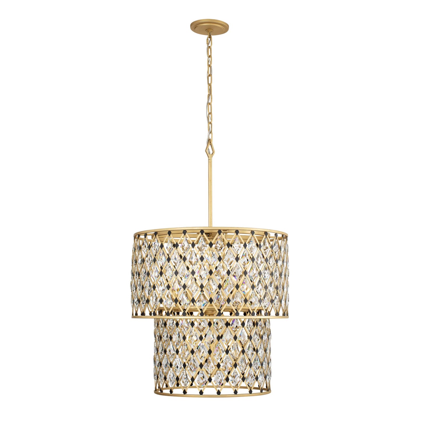 Windsor 7 Light 25" Wide Crystal Waterfall Chandelier