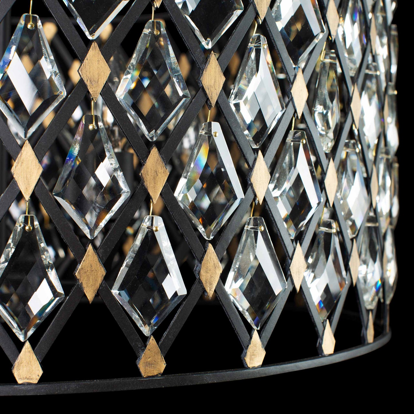 Windsor 8 Light 36" Wide Crystal Drum Chandelier