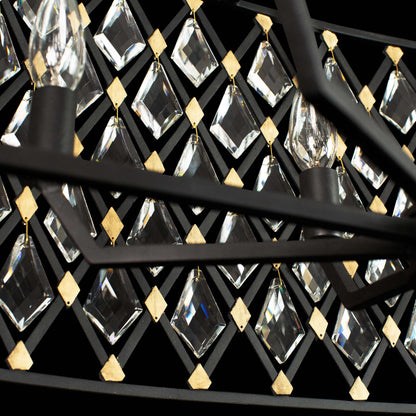 Windsor 8 Light 36" Wide Crystal Drum Chandelier
