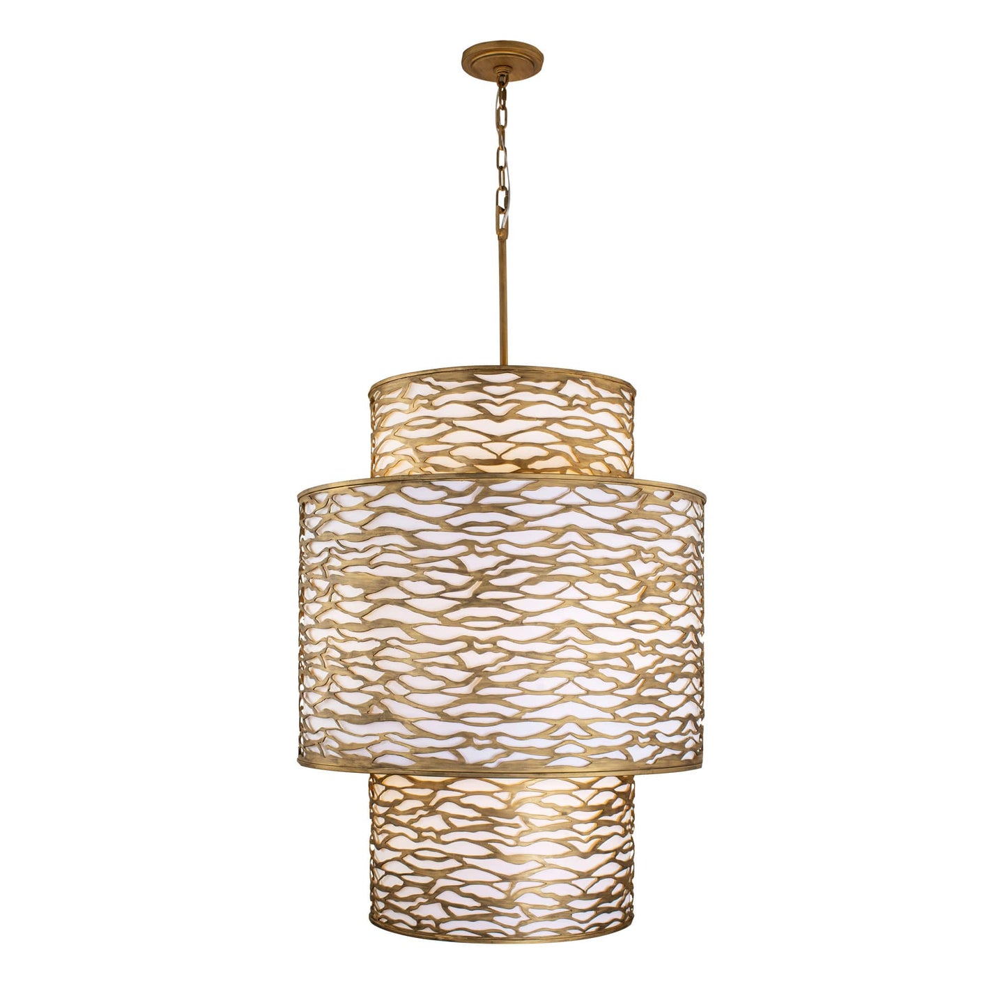 Kato 16 Light 32" Wide Waterfall Chandelier