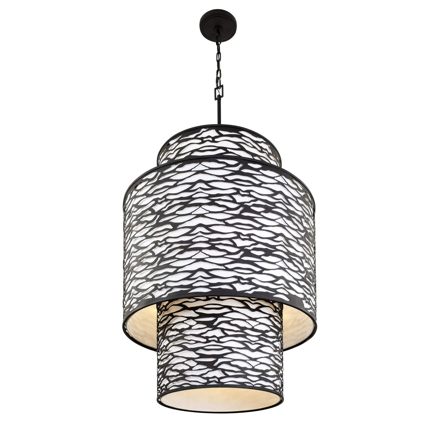 Kato 16 Light 32" Wide Waterfall Chandelier