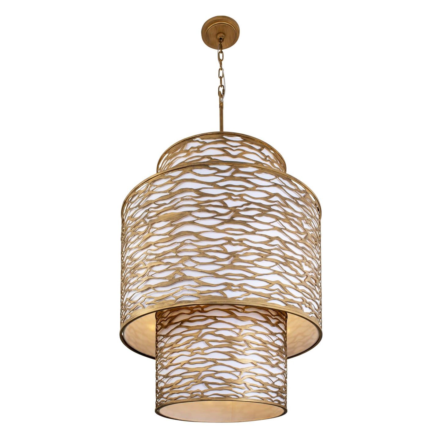 Kato 16 Light 32" Wide Waterfall Chandelier