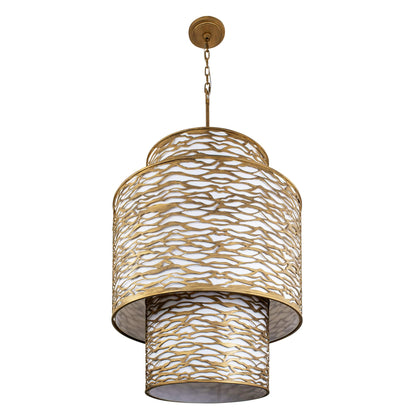 Kato 16 Light 32" Wide Waterfall Chandelier