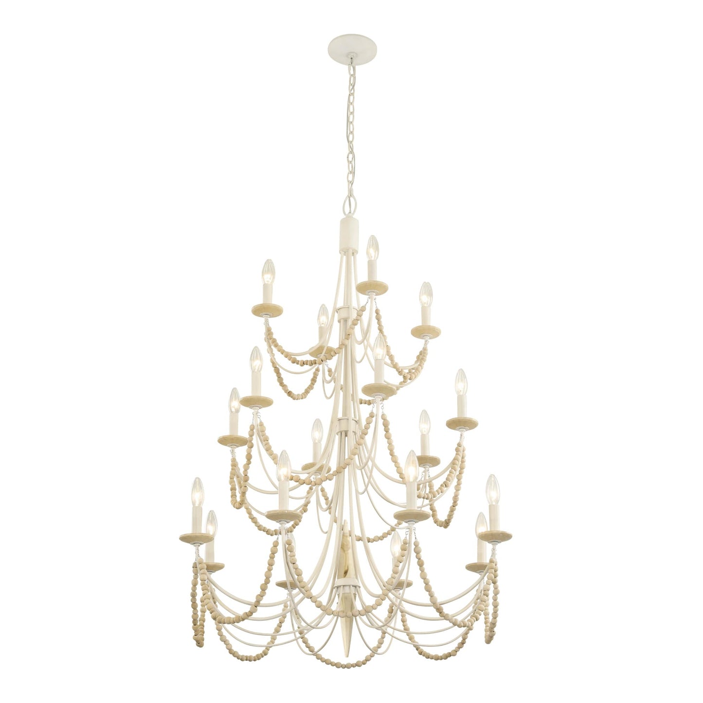 Brentwood 18 Light 32" Wide Taper Candle Style Chandelier