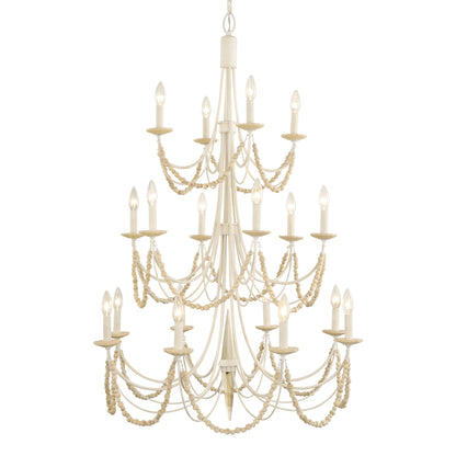 Brentwood 18 Light 32" Wide Taper Candle Style Chandelier