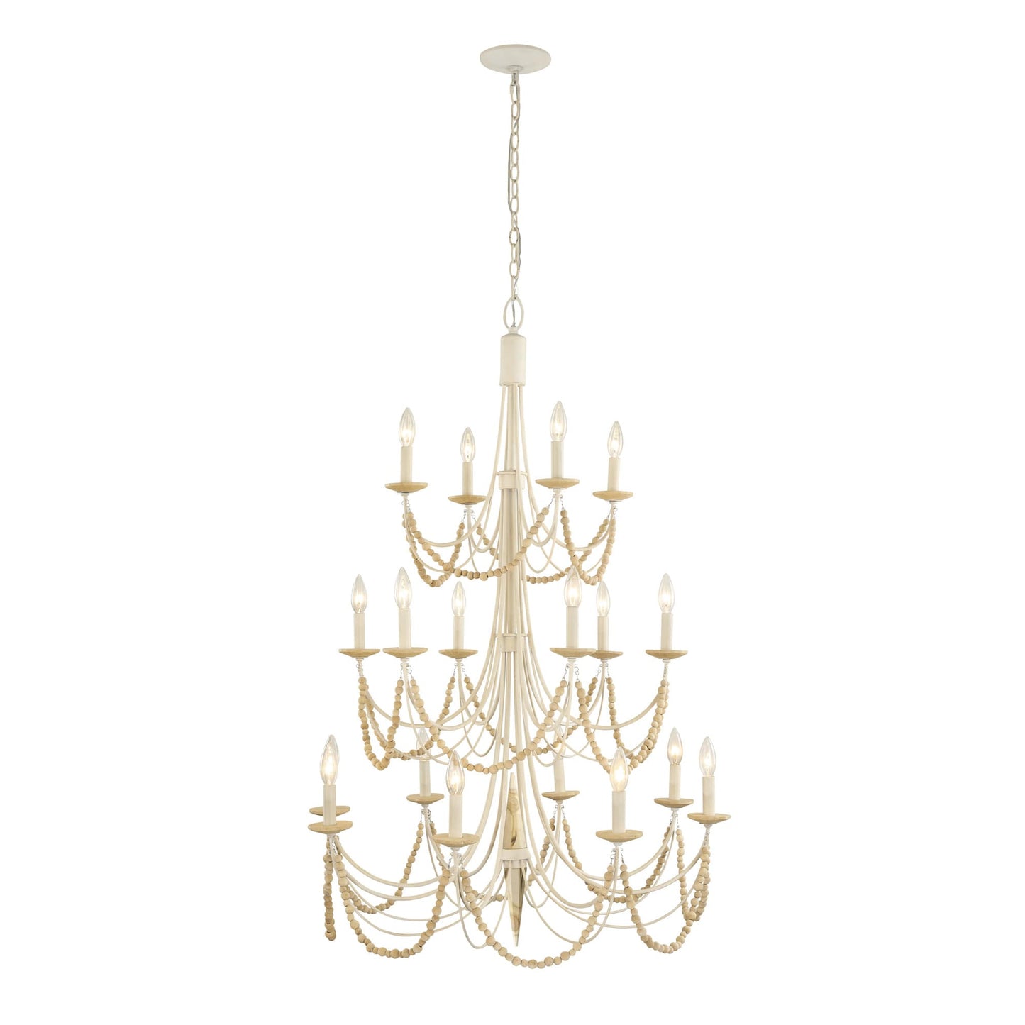 Brentwood 18 Light 32" Wide Taper Candle Style Chandelier