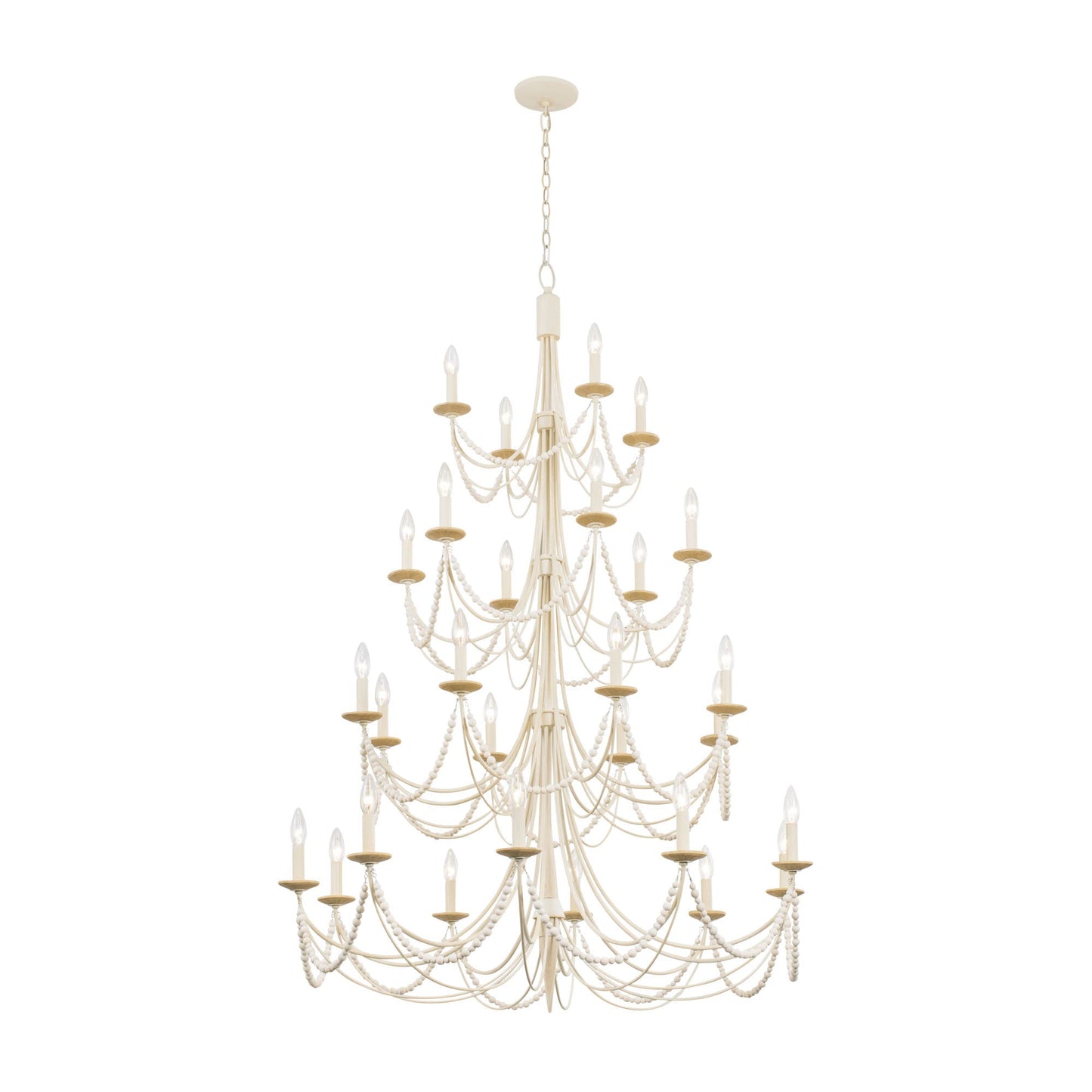 Brentwood 28 Light 40" Wide Taper Candle Style Chandelier