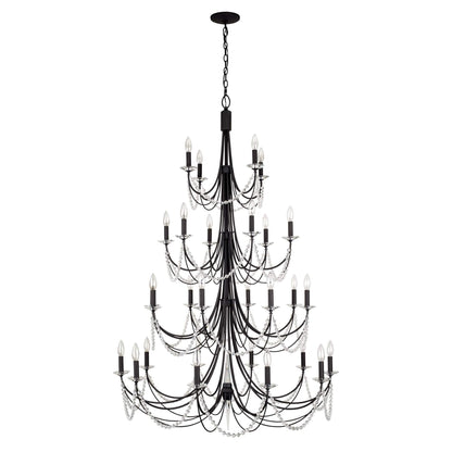 Brentwood 28 Light 40" Wide Taper Candle Style Chandelier