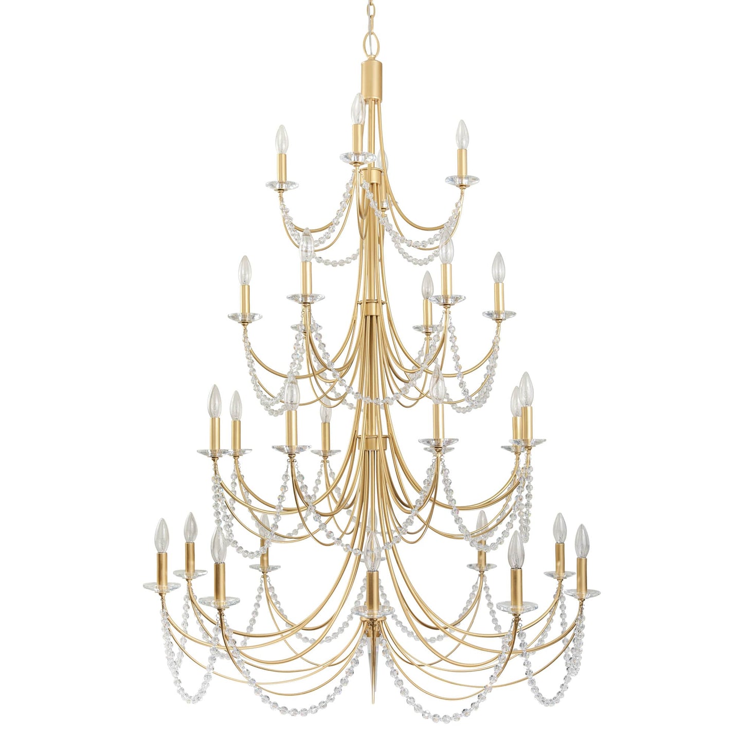 Brentwood 28 Light 40" Wide Taper Candle Style Chandelier