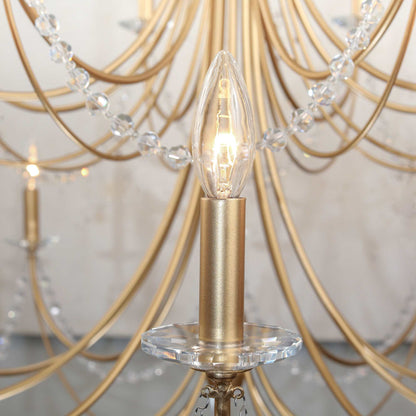 Brentwood 28 Light 40" Wide Taper Candle Style Chandelier