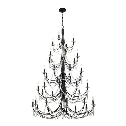 Brentwood 40 Light 48" Wide Taper Candle Style Chandelier