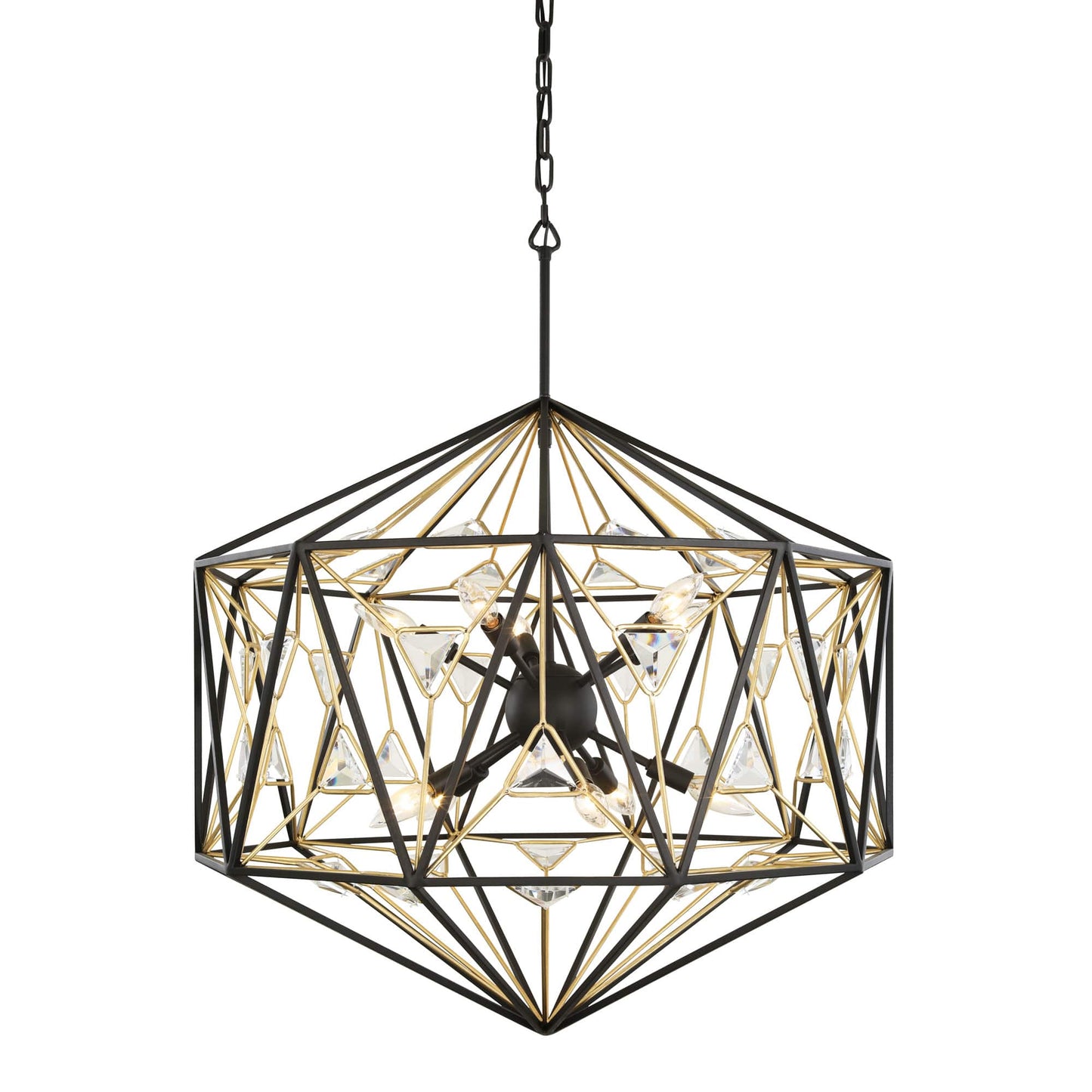 Marcia 10 Light 30" Wide Crystal Pendant