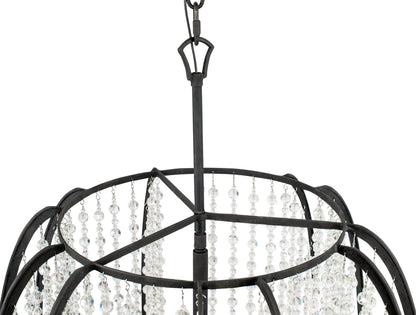 Caesar 6 Light 24" Wide Cage Pendant