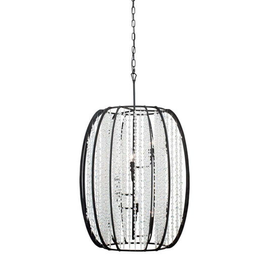 Caesar 6 Light 24" Wide Cage Pendant
