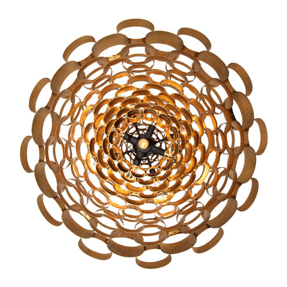 Totally Tubular 17 Light 41" Wide Waterfall Chandelier