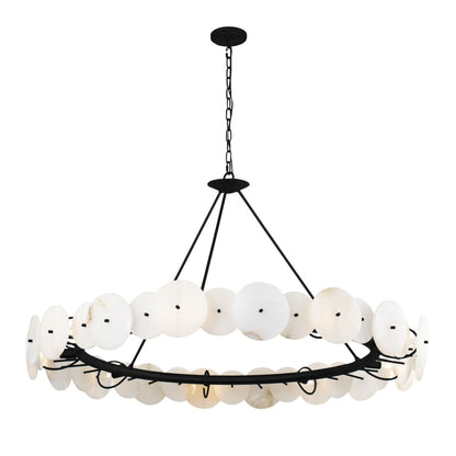 Varaluz Cosmos 9 Light 48" Wide Ring Chandelier