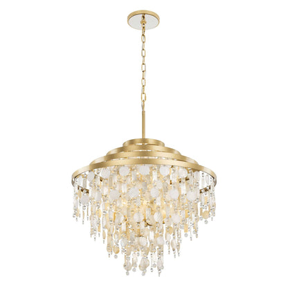 Kalani 10 Light 28" Wide Waterfall Chandelier