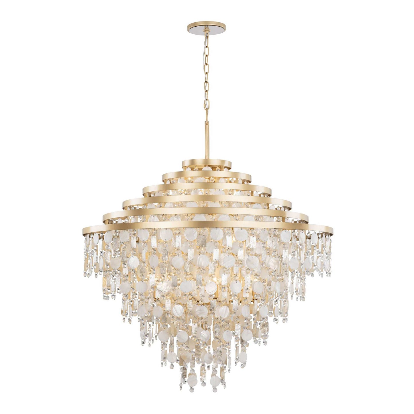 Kalani 16 Light 41" Wide Waterfall Chandelier