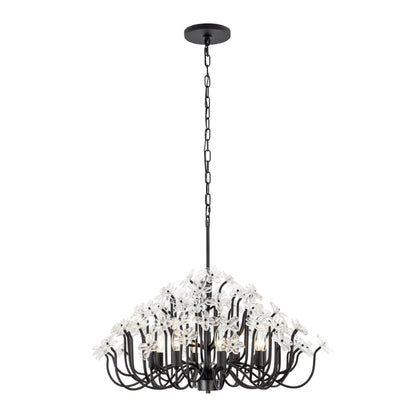 Varaluz Wildflower 8 Light 32" Wide Candle Style Chandelier