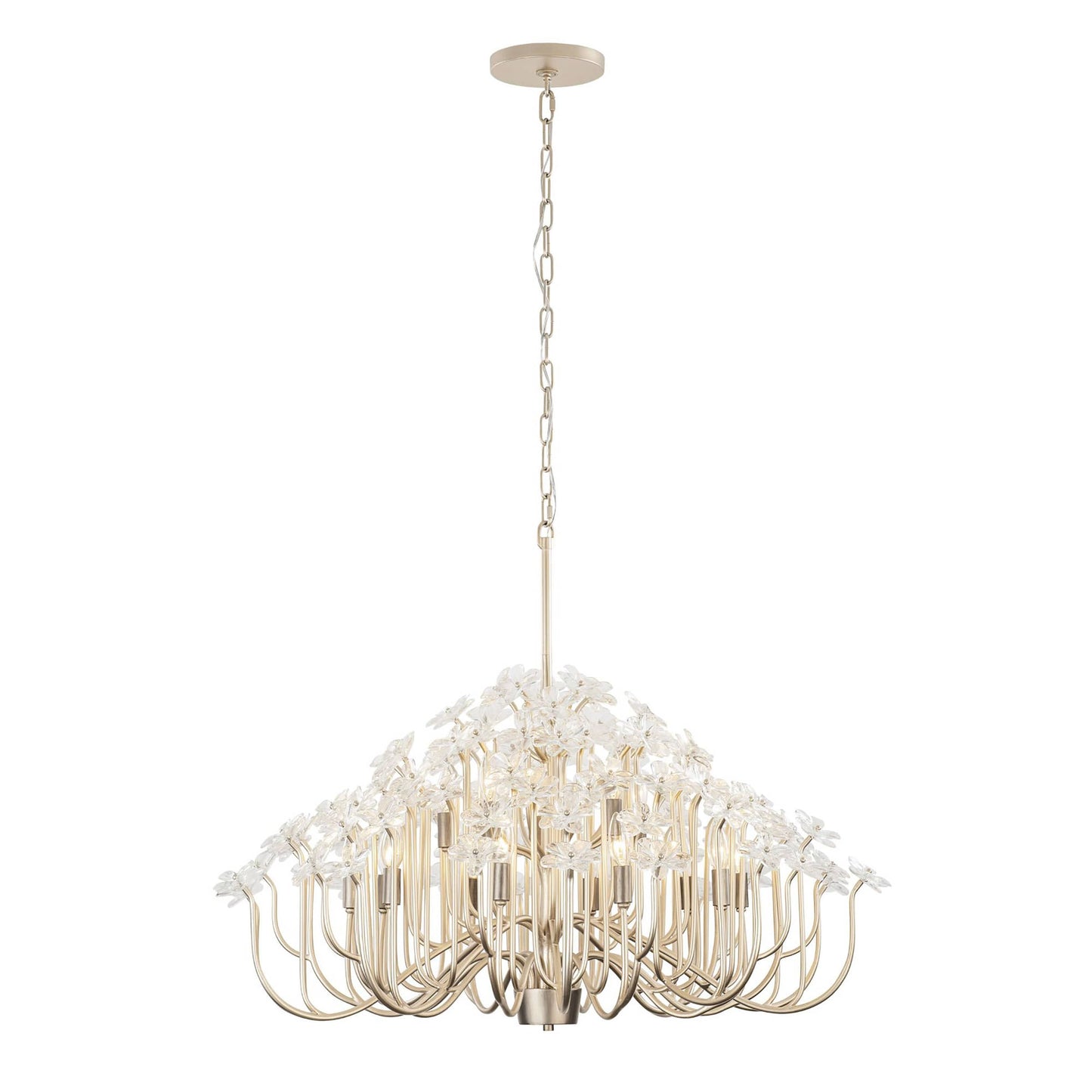 Wildflower 15 Light 40" Wide Candle Style Chandelier