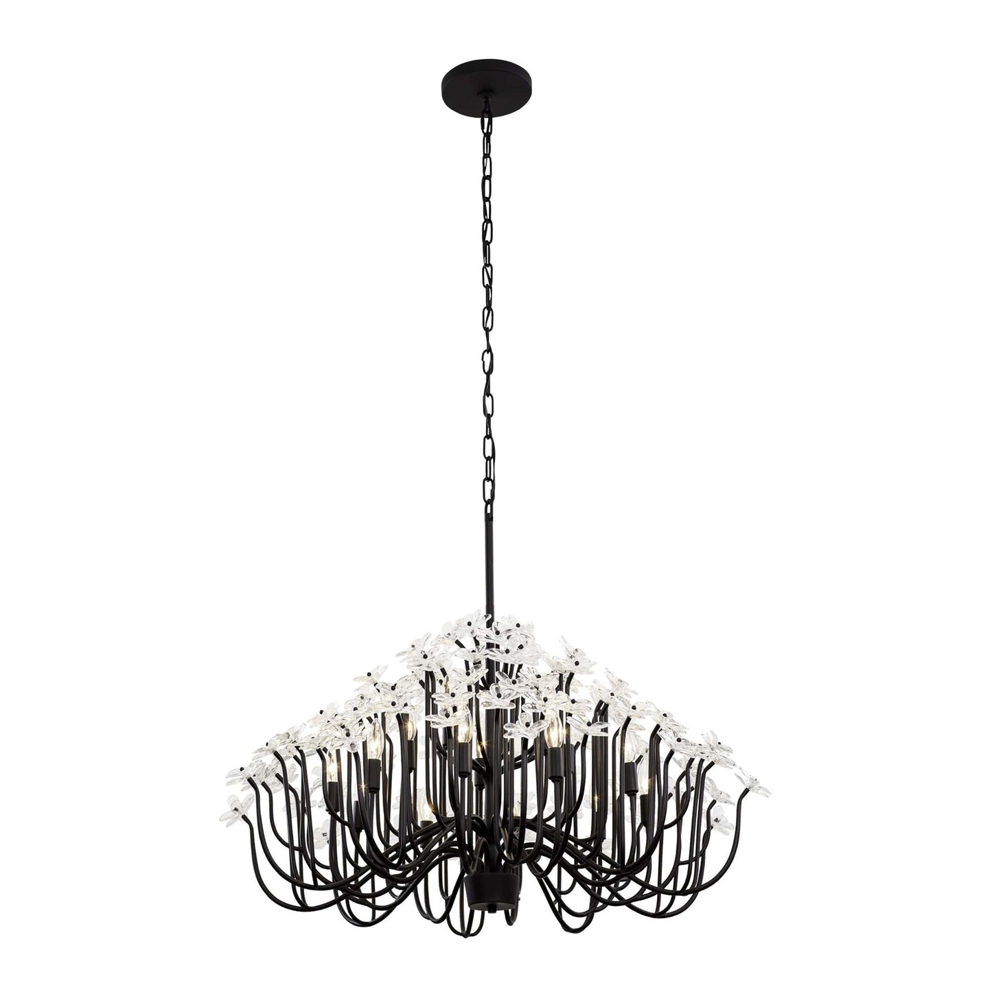 Wildflower 15 Light 40" Wide Candle Style Chandelier