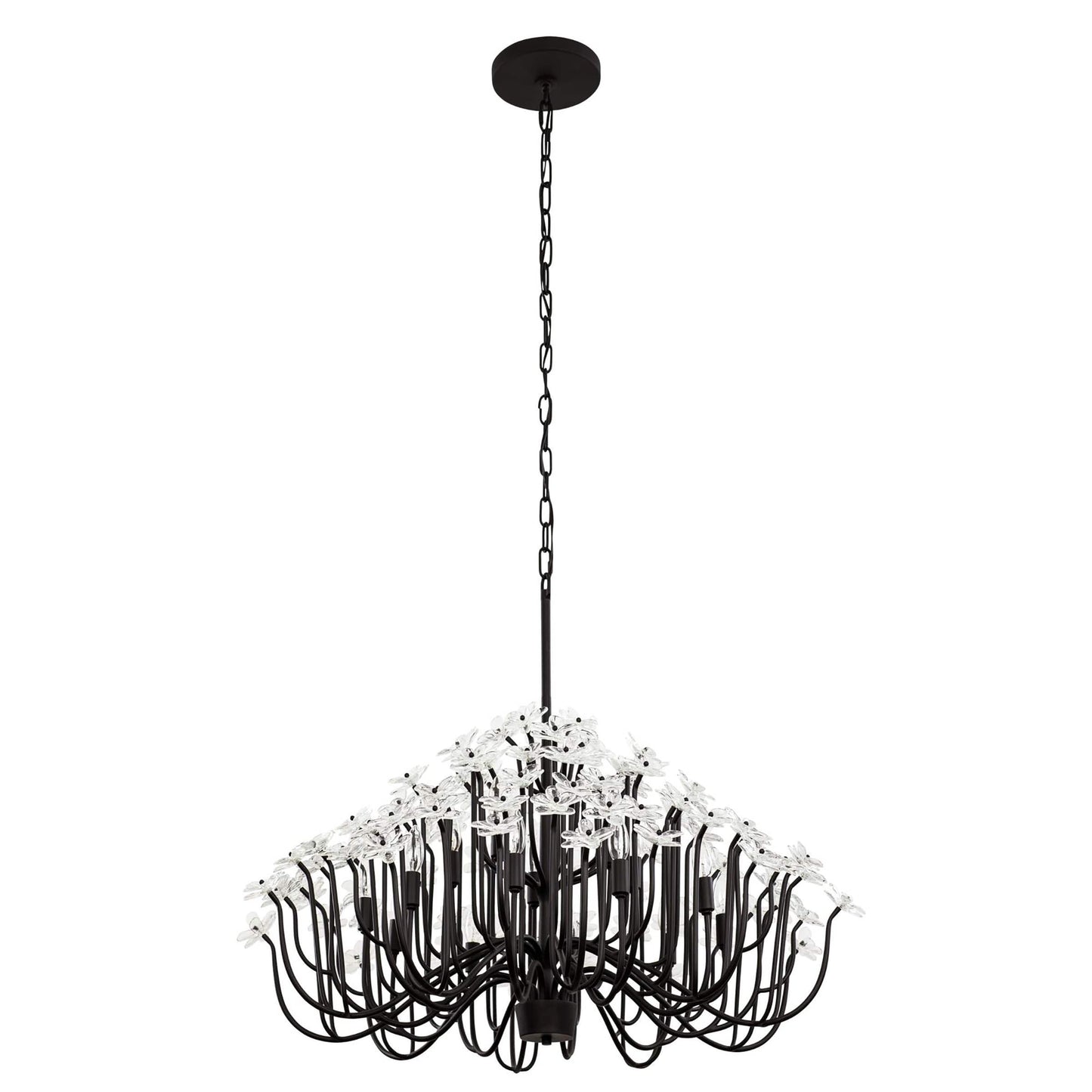 Wildflower 15 Light 40" Wide Candle Style Chandelier