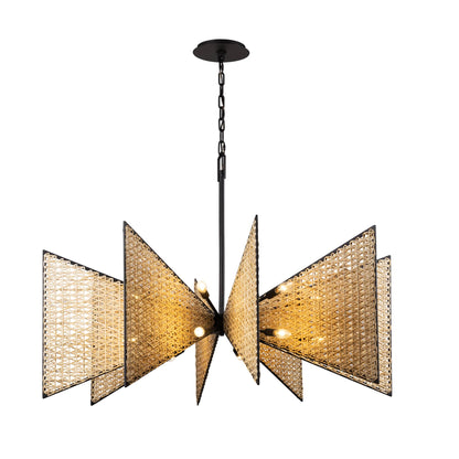 Machina 16 Light 48" Wide Abstract Sputnik Chandelier