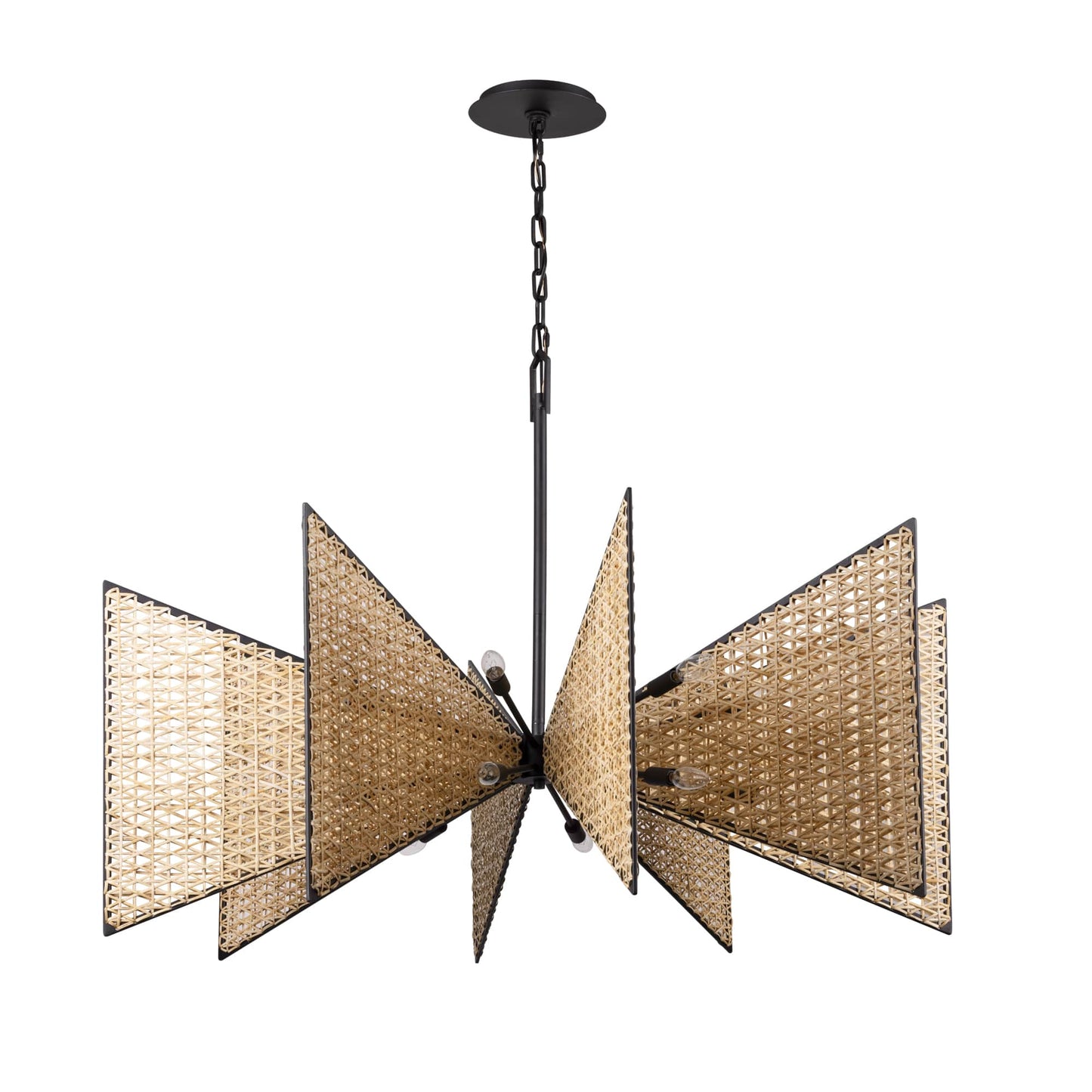 Machina 16 Light 48" Wide Abstract Sputnik Chandelier