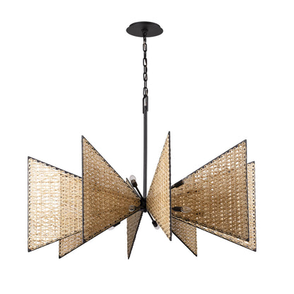 Machina 16 Light 48" Wide Abstract Sputnik Chandelier