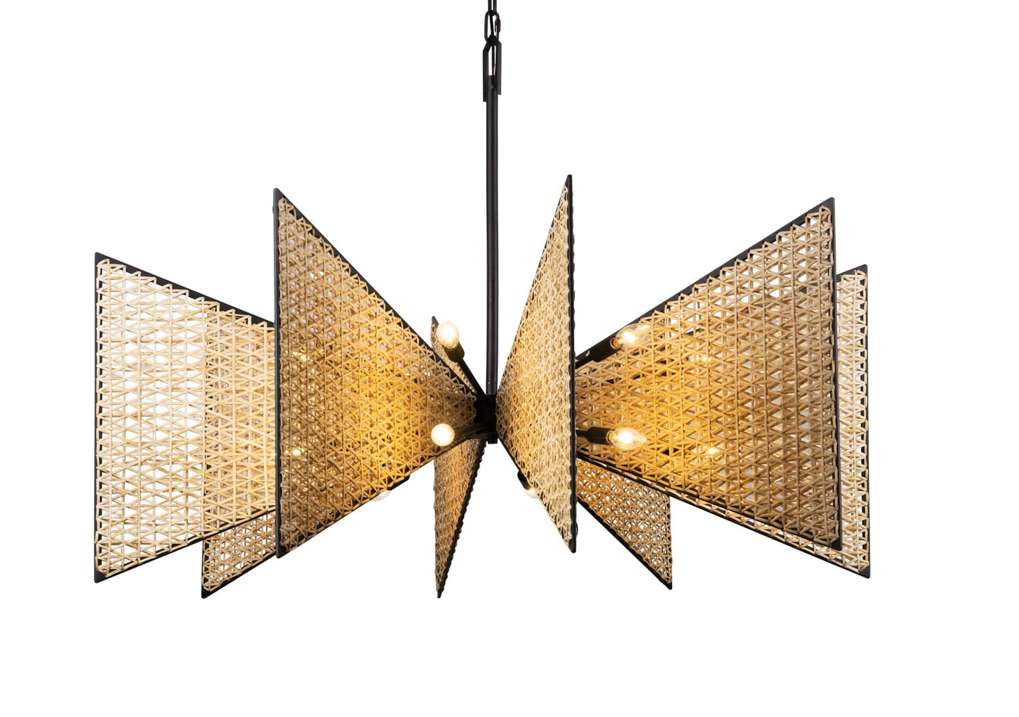 Machina 16 Light 48" Wide Abstract Sputnik Chandelier