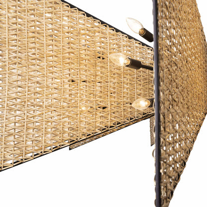 Machina 30 Light 73" Wide Abstract Sputnik Chandelier