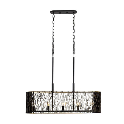 Estela 5 Light 36" Wide Linear Pendant